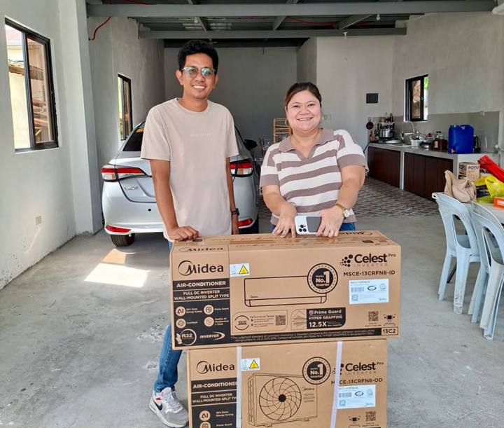 Midea unit delivery